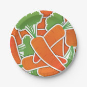 ファンキー人参！ ペーパープレート (正面)