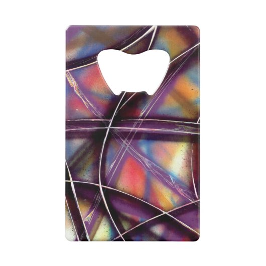 ファンキー宇宙 クレジットカード栓抜き (正面)