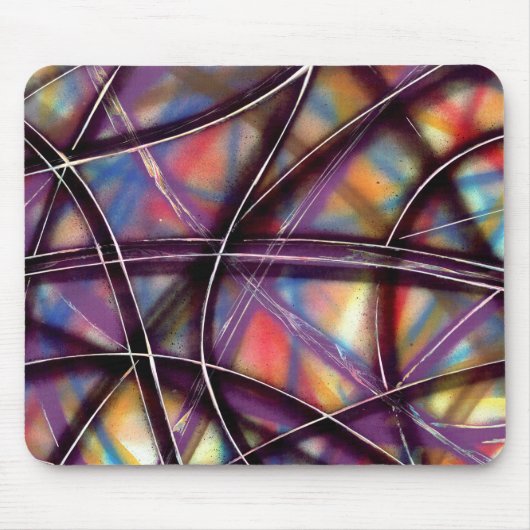 ファンキー宇宙 マウスパッド (正面)