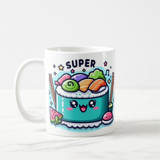 ファンキー寿 コーヒーマグカップ (左)