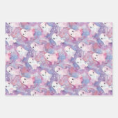 ファンキー幽霊ハカラフルロウィン ラッピングペーパーシート (正面3)