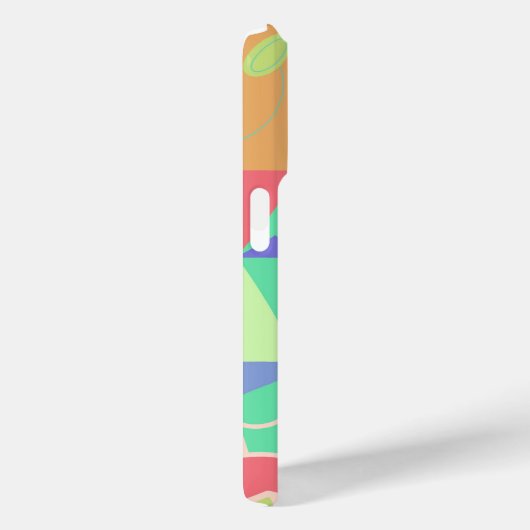 ファンキー幾何パタ数々のーン – 色 Case-Mate iPhoneケース (裏面 / 右)