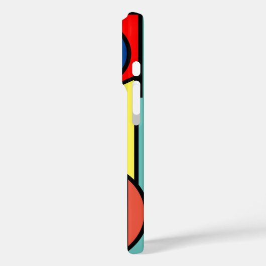 ファンキー幾何学模様 Case-Mate iPhoneケース (裏面 / 左)