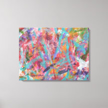 ファンキー抽象芸術アートキャンバス印刷