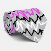 ファンキー抽象芸術アートパターンタイ ネクタイ (ロール)