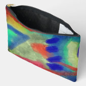ファンキー抽象芸術アー運ト アクセサリーポーチ (見開き)