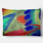 ファンキー抽象芸術アー運ト アクセサリーポーチ (裏面)