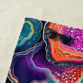 ファンキー抽象芸術カラフル陽極パターン ビーチタオル (インサイチュ)