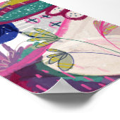 ファンキー抽象芸術バイエイミー・モーン ポスター (角)