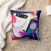 ファンキー抽象芸術 クッション (ブランケット)