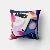 ファンキー抽象芸術 クッション (裏面)