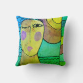 ファンキー抽象芸術 クッション (裏面)