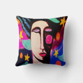 ファンキー抽象芸術 クッション (裏面)