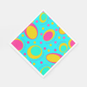 ファンキー抽象芸術 スタンダードランチョンナプキン (角)