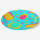 ファンキー抽象芸術 ペーパープレート (アングル)