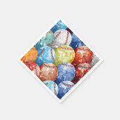 ファンキー数々の球根 スタンダードカクテルナプキン (角)