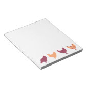 ファンキー数々の鶏 ノートパッド (アングル)