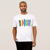 ファンキー文字カラフルベラルーシБеларусь Tシャツ (正面フル)