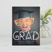 ファンキー文字GRADと写真 | 2023年クラス 案内状 (スタンド正面)