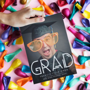 ファンキー文字GRADと写真 2023年クラス 案内状