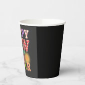 ファンキー新年 紙コップ (左)