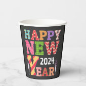 ファンキー新年 紙コップ (正面)