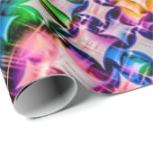 ファンキー星、カラフル ラッピングペーパー (ロールコーナー)