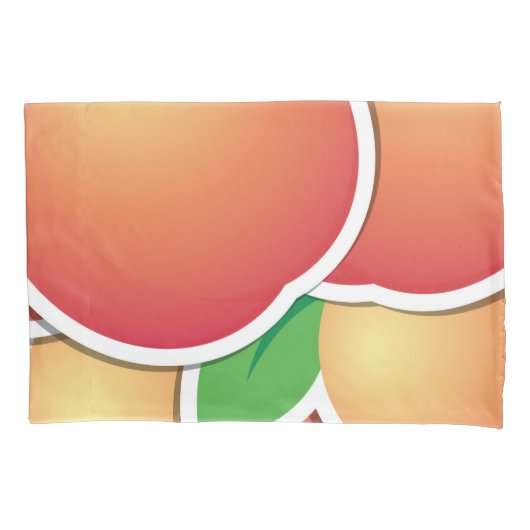 ファンキー桃 枕カバー (正面)