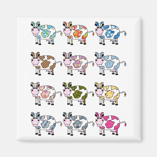 ファンキー牛 マグネット (正面)