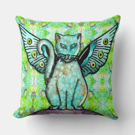 ファンキー猫 – 3D クッション