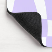 ファンキー紫市松模様にマウスパッド マウスパッド (コーナー)