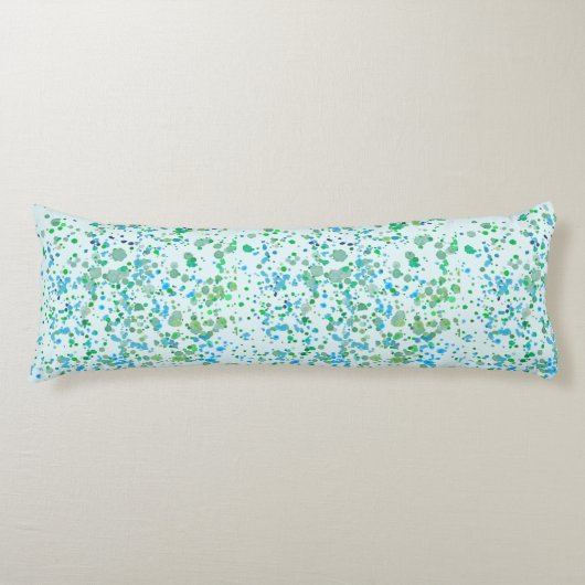 ファンキー絵を描(ばちゃばちゃ)跳ねる ボディピロー (正面)