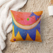 ファンキー絵画抽象芸術 クッション (ブランケット)