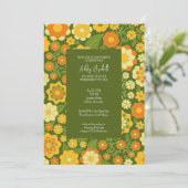 ファンキー花 – 卒業モダンパーティー 招待状 (スタンド正面)