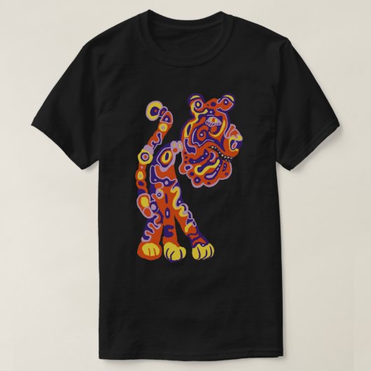 ファンキー虎 Tシャツ (デザイン正面)