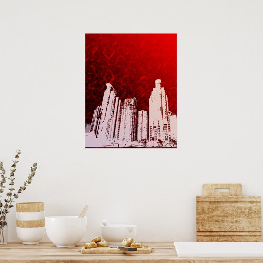 ファンキー術 ポスター (キッチン)