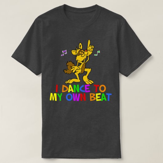 ファンキー踊り猫 Tシャツ (デザイン正面)