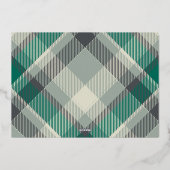 ファンキー金ゴールド文メリー字JOY PEACE LOVE写真 箔シーズンカード (裏面)