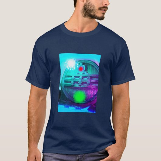 ファンキー青いヴォールトファッション Tシャツ (正面)