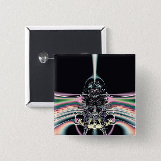 ファンキー鳥 缶バッジ (正面&裏面)