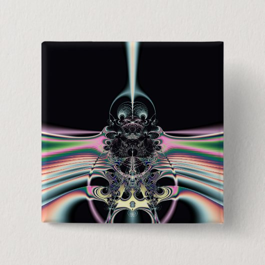 ファンキー鳥 缶バッジ (正面)