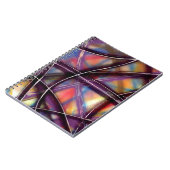 ファンキー カラー ラインズ ノートブック (左側)