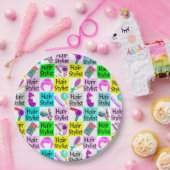 ファンキー、シック、およびユニーク美容師 ペーパープレート (パーティー)