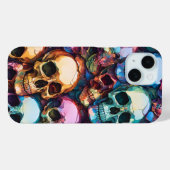 ファンキー スカル ゴス iPhone 15 カー Case-Mate iPhoneケース (裏面 (横))