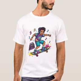ファンキー・スケーター・ボーイ グラフィックTシャツ Tシャツ