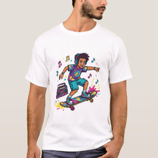 ファンキー・スケーター・ボーイ グラフィックTシャツ Tシャツ