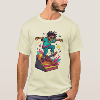 ファンキー・スケーター・ボーイ グラフィックTシャツ Tシャツ