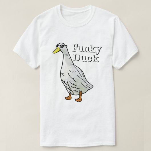 ファンキー・ダック Tシャツ (デザイン正面)