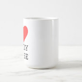 ファンキー・ハウスが好き コーヒーマグカップ (中央)