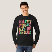 ファンキー ハッピー 2年生の最初の日 おかえり Tシャツ (正面フル)